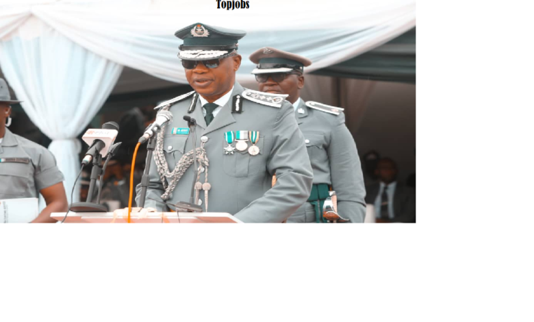 Nigerian Customs Service Recruitment 2025 Portal