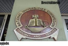 NUC Recruitment 2025/2026 Application Registration Form Portal