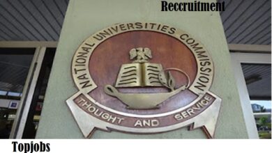 NUC Recruitment 2025/2026 Application Registration Form Portal