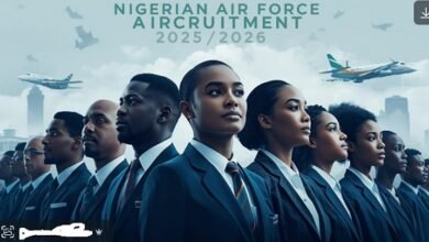 Nigerian Air Force Recruitment 2025/2026 Application Form Registration Portal