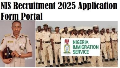 NIS Recruitment 2025 Application Form Portal