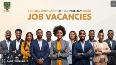 FUTA Recruitment of Teaching and Non-Teaching Staff 2025/2026
